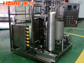 精美展示果汁茶飲料電加熱板式殺菌機實拍圖,讓客戶更直觀的了解我們的產品!
