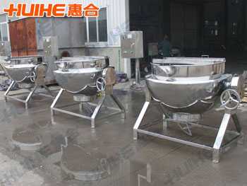 精美展示可傾式夾層鍋實拍圖,讓客戶更直觀的了解我們的產品!